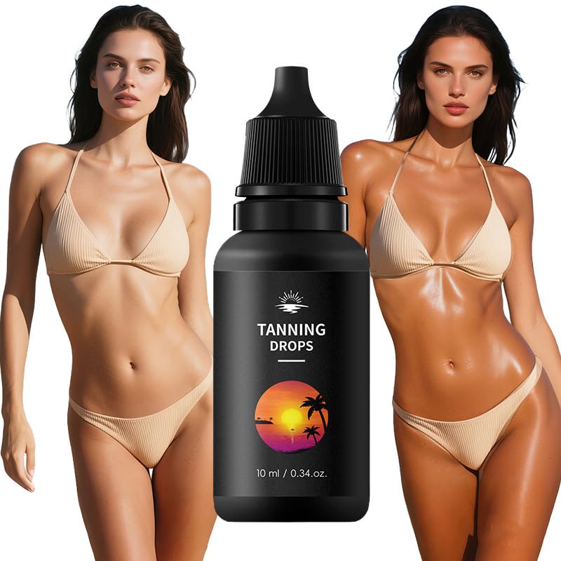 Esencia bronceadora de 10 ml con efecto calmante e hidratante corporal completo 3