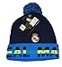 Real Madrid Beanie Pom Pom Skull Cap Hat New Season 2015-2016 (Blue)