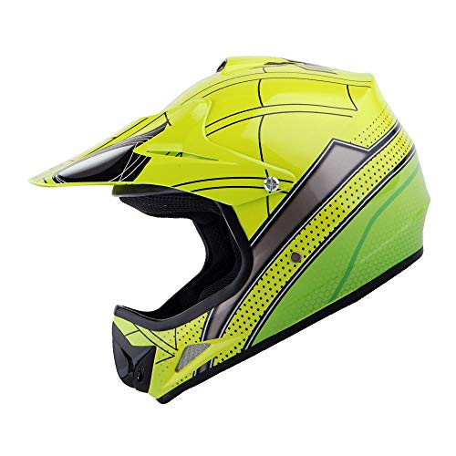 dirt bike helmets green