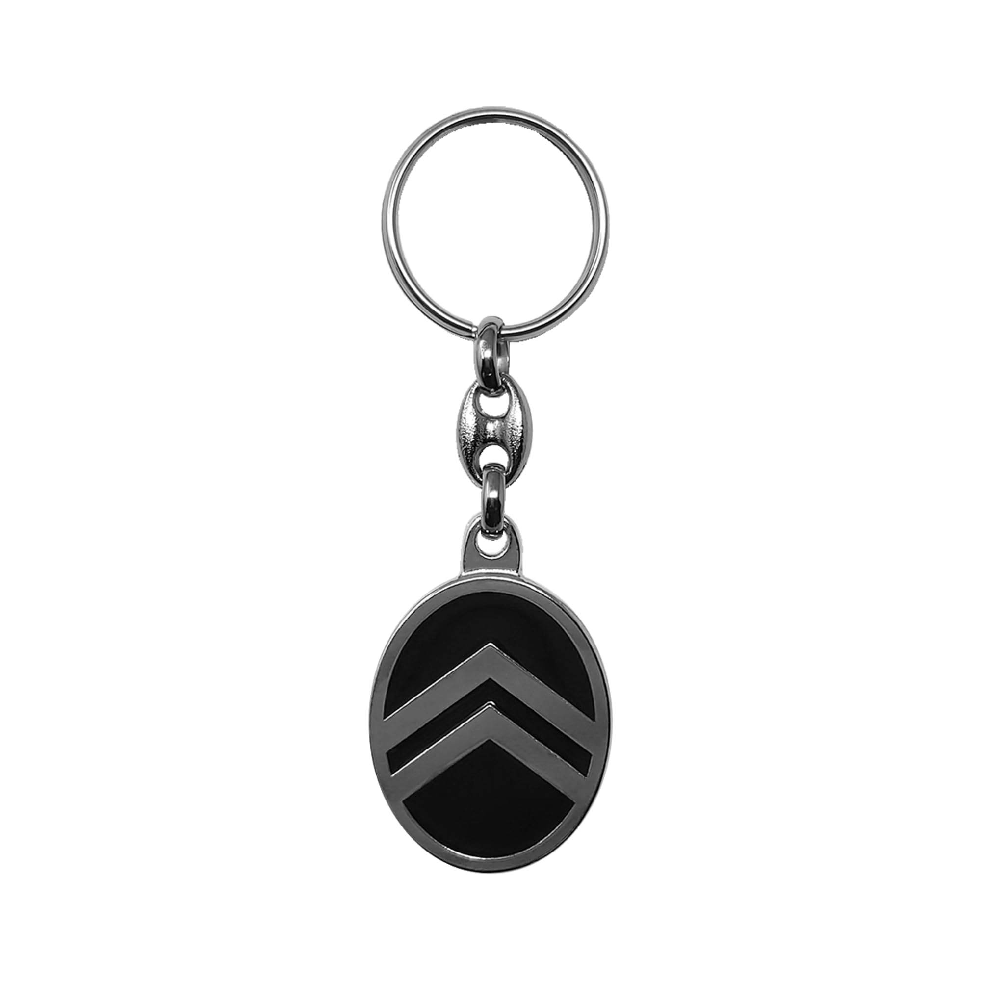 Citroen 4R Quattroerre.it Official Keyring Compatible New, Metal, Black