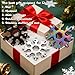 3Packs Snowflake Multi Tool, 18-in-1 Stainless Steel Snowflake Multitool for Bottle Opener and Flat Phillips Screwdriver Kit/Wrench,Christmas Gifts for Men Adults Dad,Gadgets for Outdoor Camping Daily
