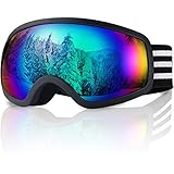 LOEO Kids Ski Goggle, Snow Ski Goggles for Kids Youth Teens Boys and Girls from 5-14