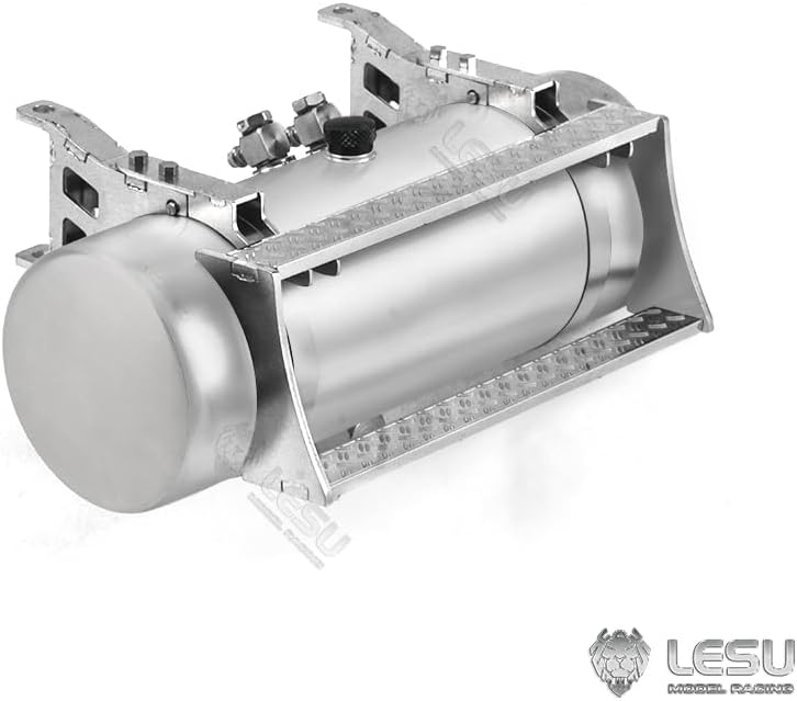 LESU Metal Hydraulic Oil Tank A 115mm with Pedal for 1/14 a RC King Tractor Truck