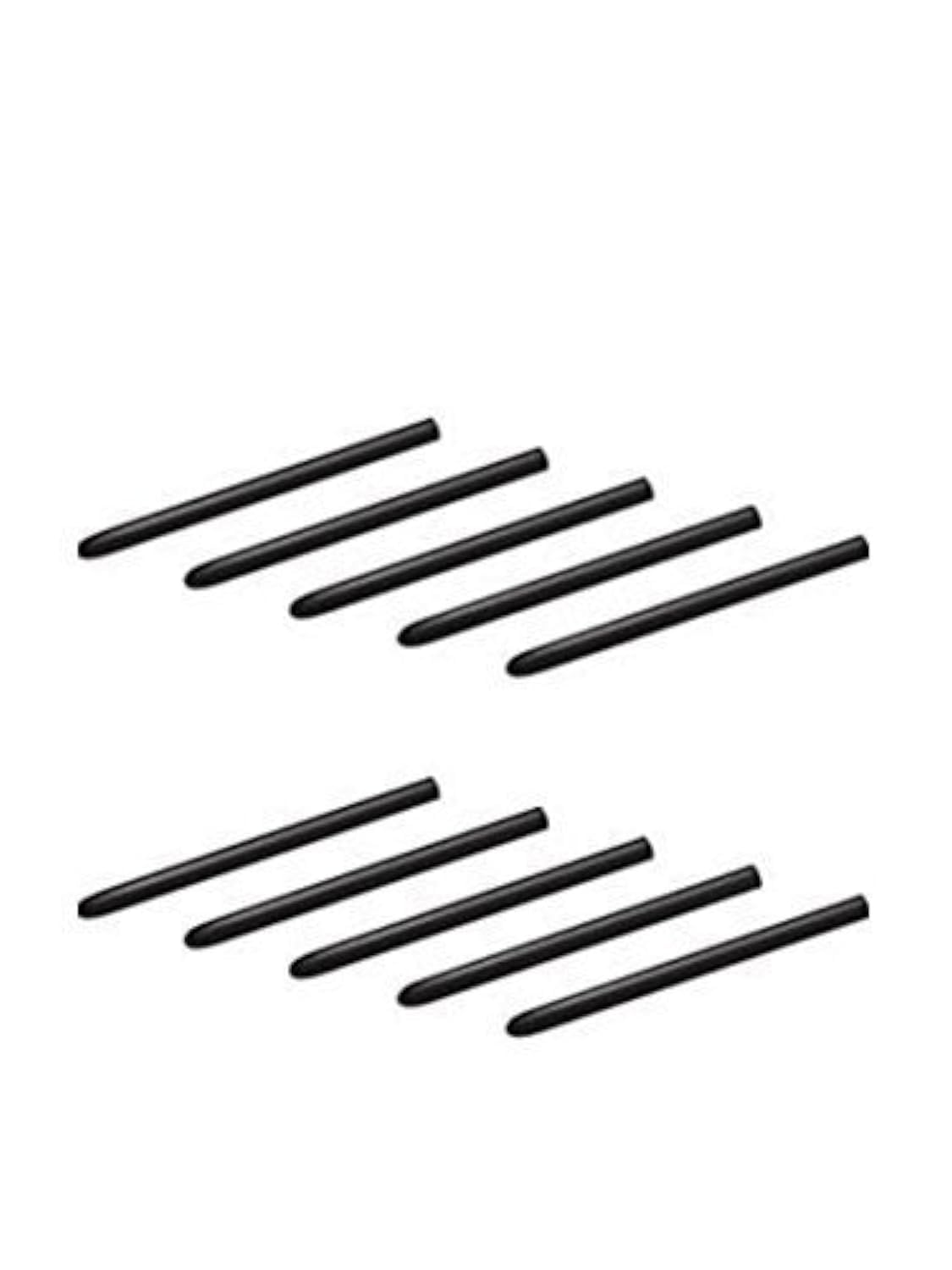 10 Pack Black Replacement Nibs for Wacom Bamboo & Intuos Pens