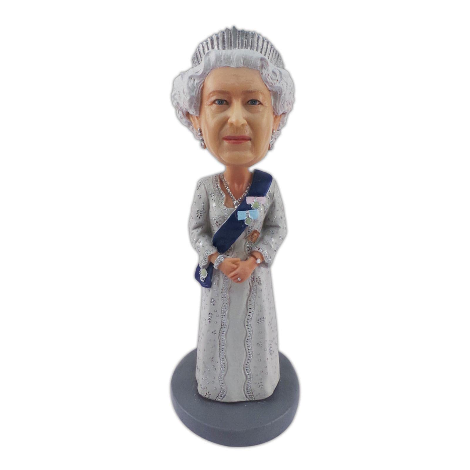 Queen Elizabeth, Reina Isabel II Figura de Resina, Jubileo de Platino 2022, Decoración del Hogar