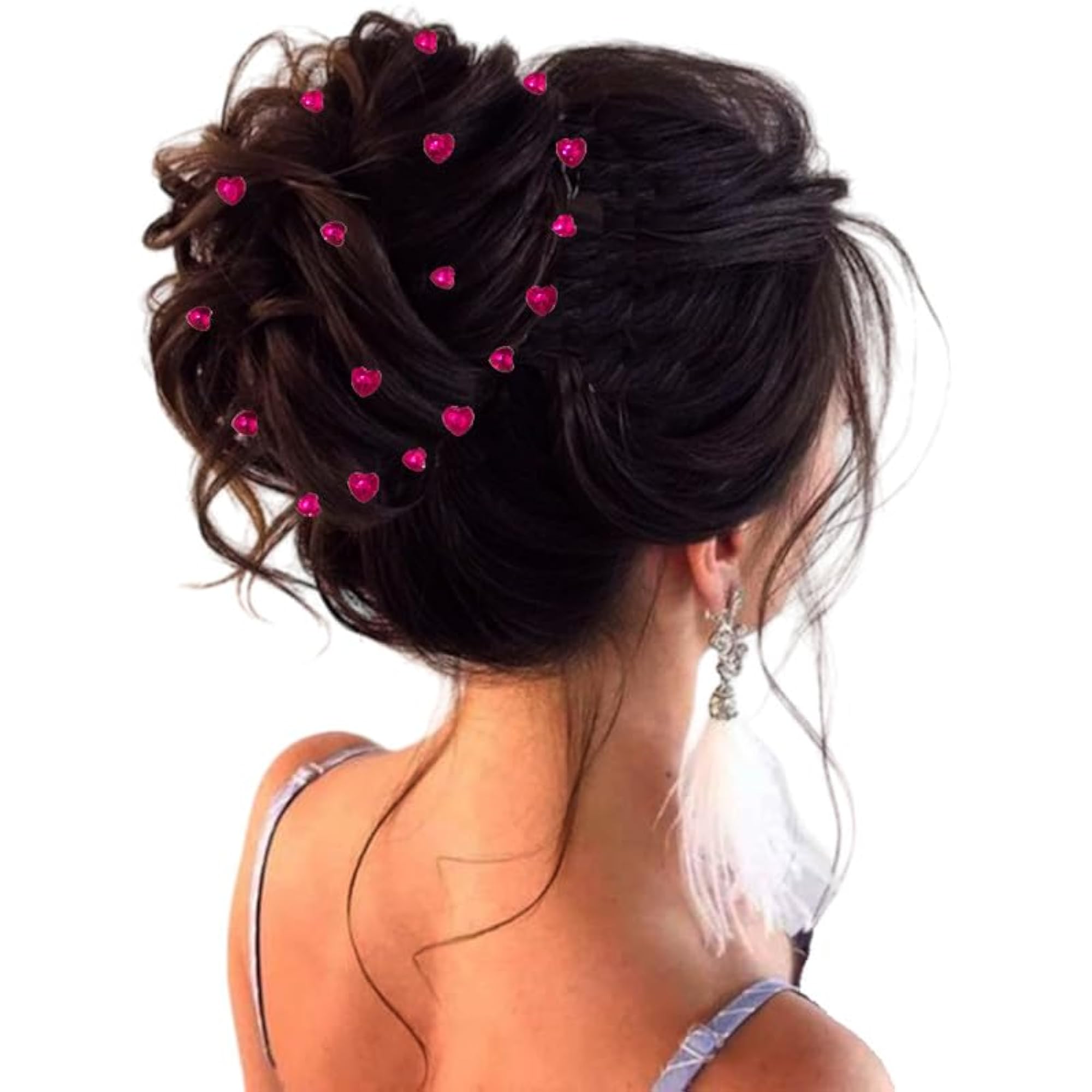 Heart-Shaped Stickers, 36 Pieces for DIY Styling