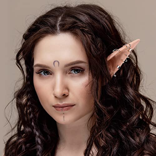 2 Pairs Elf Ears Medium and Long Style Cosplay Fairy Pixie Elf Ears