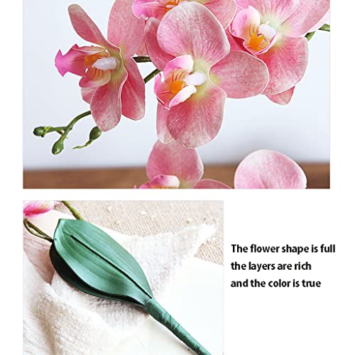 Orchidée artificielle phalaenopsis mignon pour déco table - 7