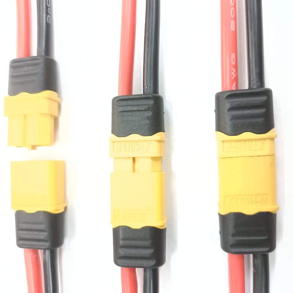 Hengfuntong-Elec XT60 充電用コネクター 変換コード Amazon.co.jp: Hengfuntong-Elec 充電用コネクター 変換コード 3ペア