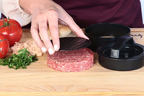Stuffed Burger Press Kit, 3 In 1 Heavy Duty Non-Stick Patty Molds, Easily Make The Perfect Burger, Stuffed Burger Or Sliders #TOP2
