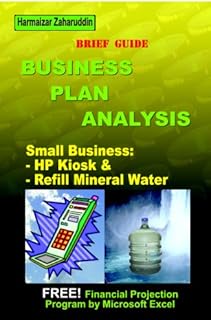 Business Plan Analysis For "Hp Kiosk & Refill Mineral Water": Business Credit Plan & Proposal