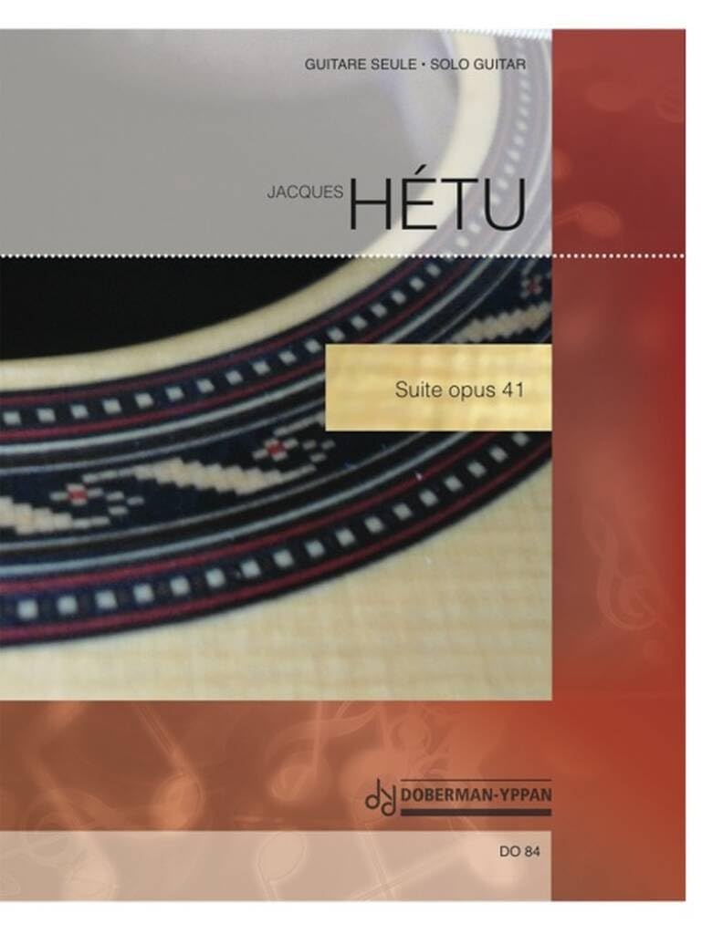 Suite op. 41 solo pour guitare : sublimez vos moments de pratique musicale chez vous