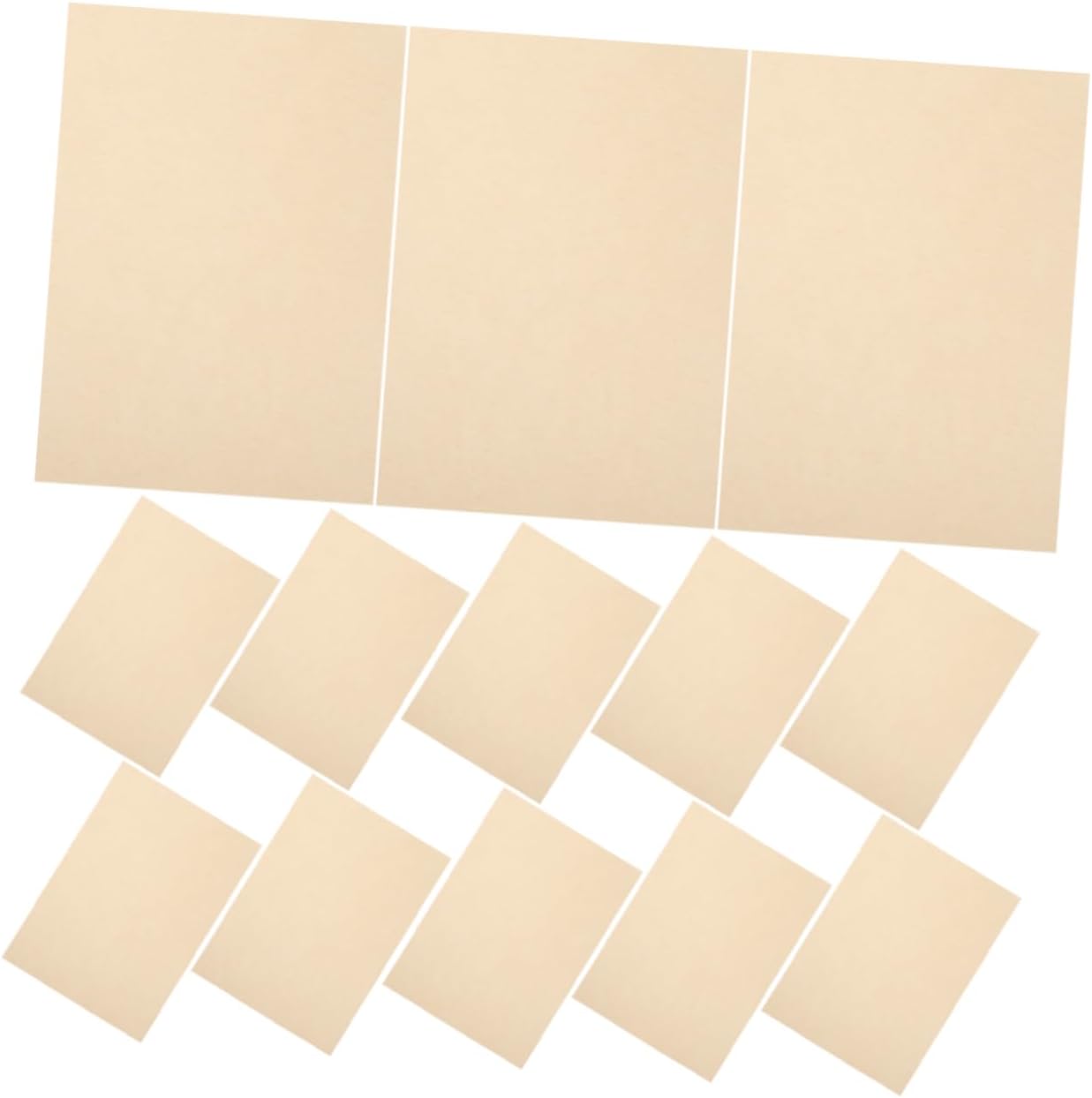 20Sheets Parchment Paper Double-sided Classic Cardstock for Certificates Invitations and DIY Crafts Antique Stationery Sheets with Artistic Texture for Writing and Scrapbooking