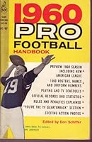 1960 Pro Football Handbook B000KI9DIC Book Cover