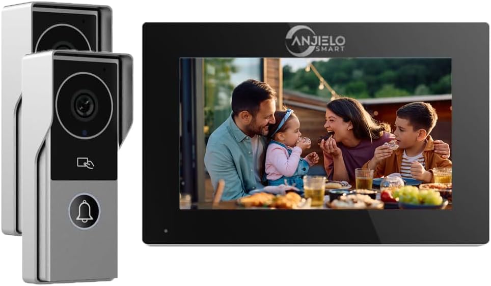 ANJIELO SMART Wired Video Intercom System User Manual (Model 60006F-S+ ...