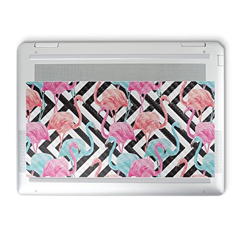 Image of MightySkins Carbon Fiber Skin Compatible with HP Spectre x360 14 inch (2022) Full Wrap Kit - Pop Flamingo | Protective, Durable Textured Carbon Fiber Finish | Easy to Apply | Made in The USA