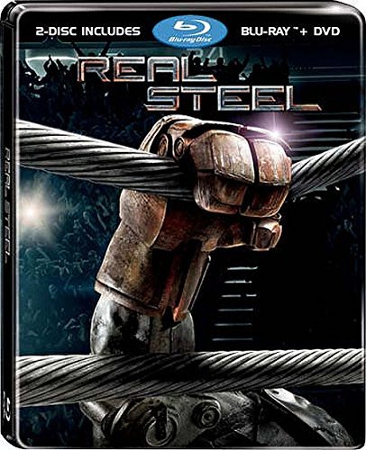 Bild: Real Steel - 2-Disc Limited Edtion Steelbook (Blu-ray + DVD) [Import] f�r 79,99 EUR bei amazon.de