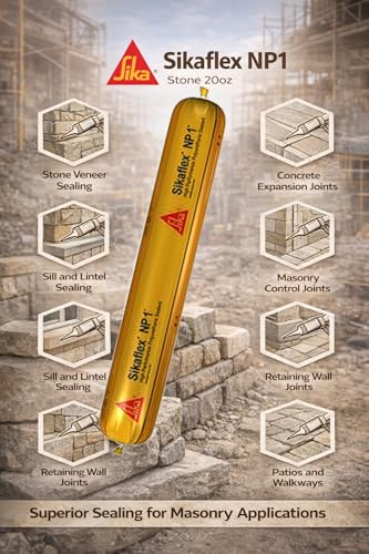 Sika Sikaflex NP1 Stone 20 oz pack de sellador miniatura 2