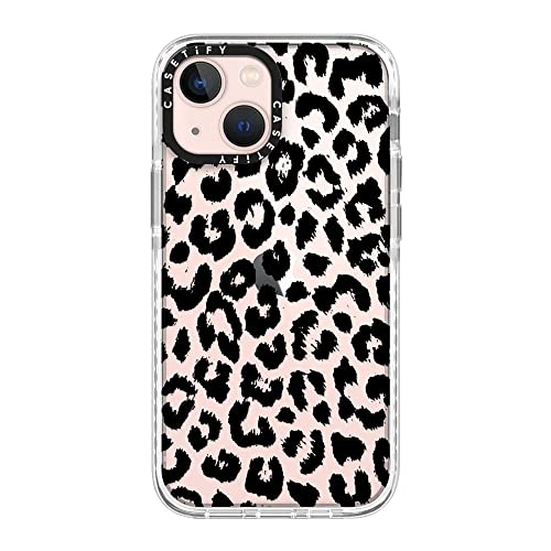 CASETiFY CpNgP[X iPhone 13 Mini - Black Transparent Leopard Print - NA tXg