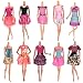 buytra 10-Pack Doll Clothes Handmade Wedding Dress Party Gown Clothes Outfits for Barbie Doll Girl's Birthday Gift