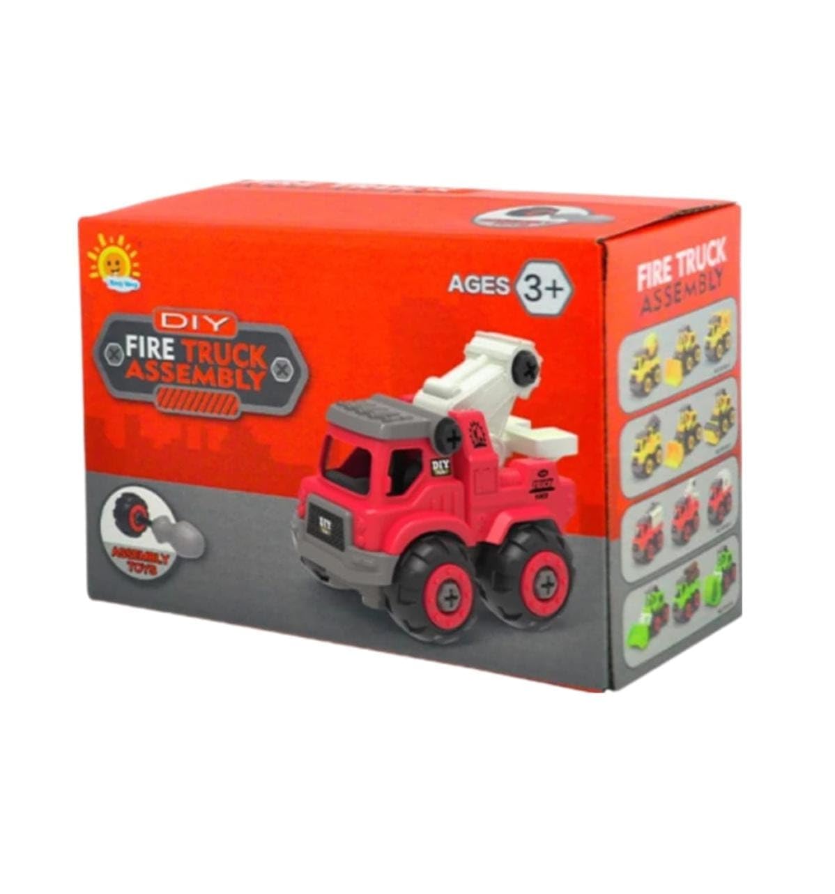 MOHTOY DIY Fire Truck Assembly Toy Set with Screwdriver Tools, Educational Toy Car, Buildable Toy Birthday Gift for Kids and Toddlers Age 3-13 Years (B0D8D5G48X) Amazon Price History, Amazon Price Tracker