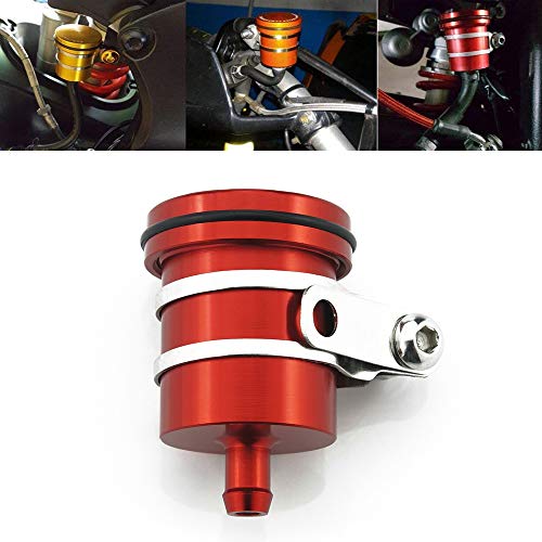 Motorcycle Aluminum Brake Clutch Fluid Reservoir Front or Rear Oil Cup For Yamaha