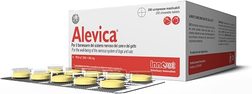 Innovet Alevica Pea-q - Soutien du Système Nerveux pour Chiens et Chats, pour Le