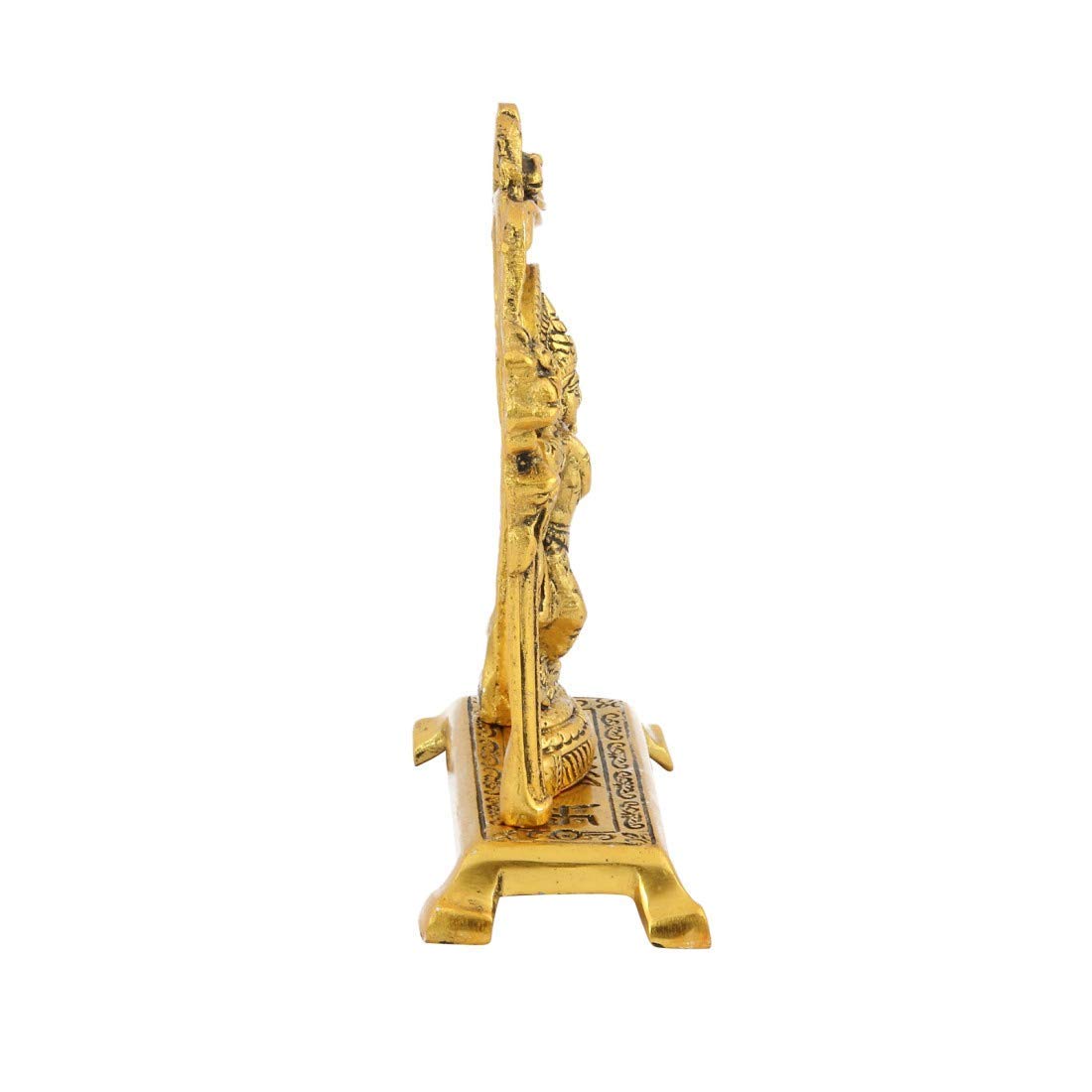 Prince Home Decor & Gifts Radha Krishna Standing Under Mehrab Metal Showpiece – Handcrafted Decorative Idol for Home Temple, Living Room Décor & Auspicious Festive or Wedding Gifting - Image 3 thumbnail