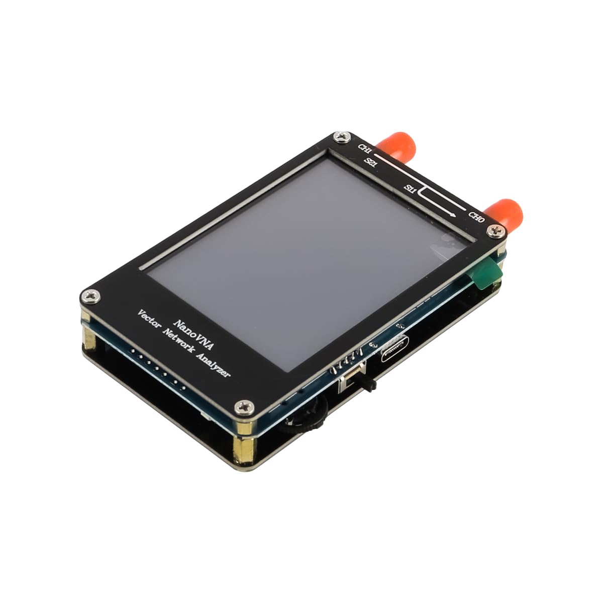 Tiardey Vector Network Antenna Analyzer Multi-Function Test Phase Delay Voltage Standing Wave Ratio Smith Chart Data Storage - Image 3