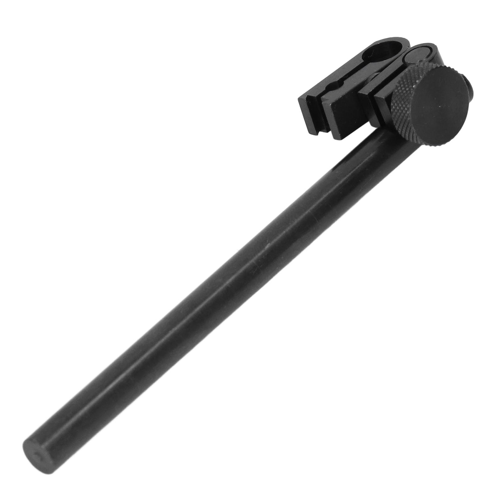 Generic Barra de Soporte del Indicador de Cuadrante, Portabrocas de Abrazadera de Indicador de Cuadrante, Aleación de Aluminio, Orificio de 6 Mm, 8 Mm, Longitud de 120 , Versátil y Resistente para Uso