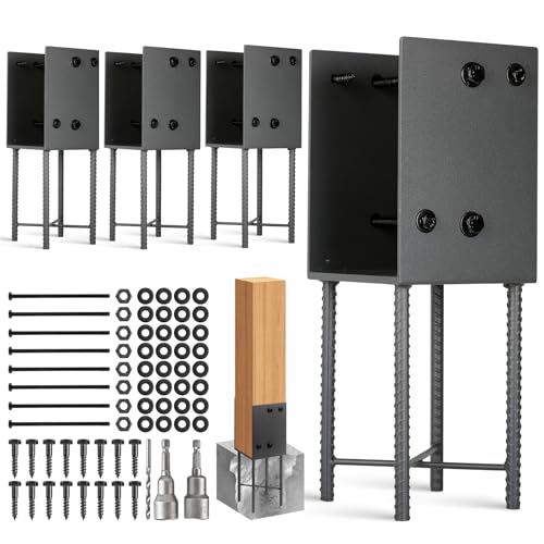 Soporte para postes de valla para jardín