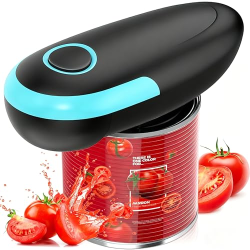 Electric Can Opener, One Touch Hands Free Automatic Can Opener