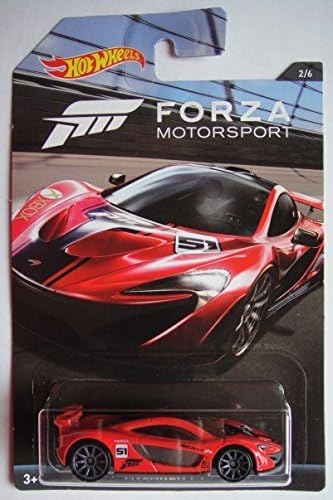 Mattel Hot Wheels 2017 Forza Motorsport McLaren P1 2/6 - Red