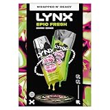 Lynx Epic Fresh Duo Gift Set with a body wash and a body spray perfect for any occasion 2 piece