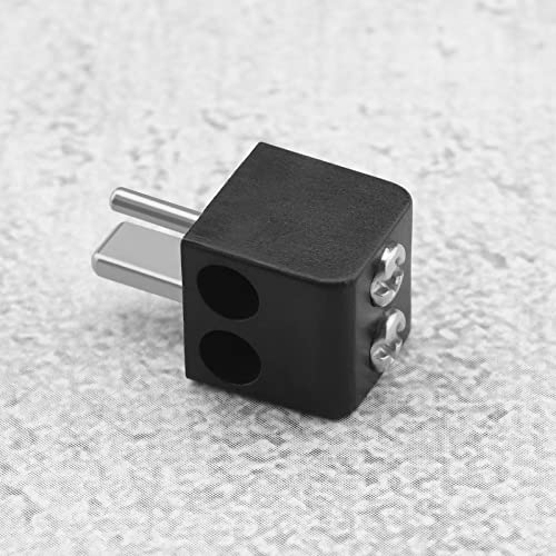 Conector DIN 2 pines con terminales tornillo x10 miniatura 7