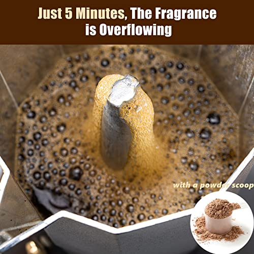 Shangsky ZWUS1209-3277966 Coffee Pot Electric Coffe Maker 6 Cup, Espresso Coffee Maker Cafeteras Electricas Italian Coffee Pot Espresso Makers Portable Aluminum Electric Mocha Pot thumb #3