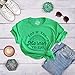 Womens Top O The Morning to Ya T Shirt Funny Irish St Patricks Day Saying Tee Funny T Shirts Saint Patrick's Day Tops for Women Women's Novelty Tees Green - L