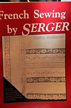 Paperback French Sewing by Serger (attached pattern uncut) Book