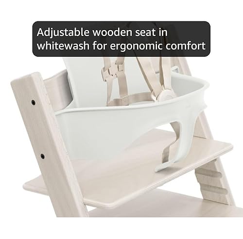 Amazon.com : Stokke Tripp Trapp High Chair 2, Whitewash - Includes