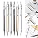 6 Pcs Mechanical Pencils Set 0.5mm Metal Automatic Pencils Drawing Pencils Sketching Pencils Drawing Pencils for Student