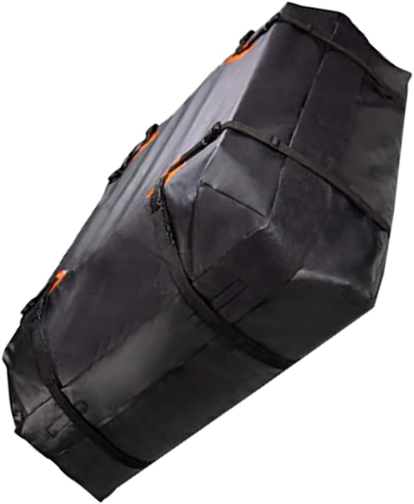 Happyyami 1Pc Car Rooftop Cargo Bag Luggage Carrier for Extra Storage Easy Installation Durable and Weather Resistant Fits All Vehicles with Without Roof Racks