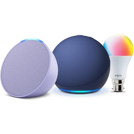 Amazon Echo Dot 5th Gen Smart speaker with Bigger sound Mo