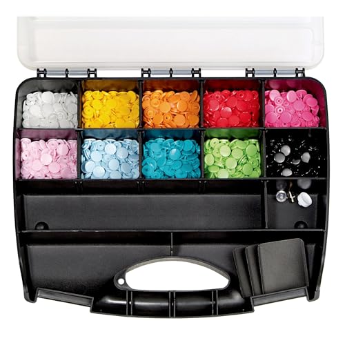 Boîte d'accrochage Prym en plastique multicolore petit format de couture - 3