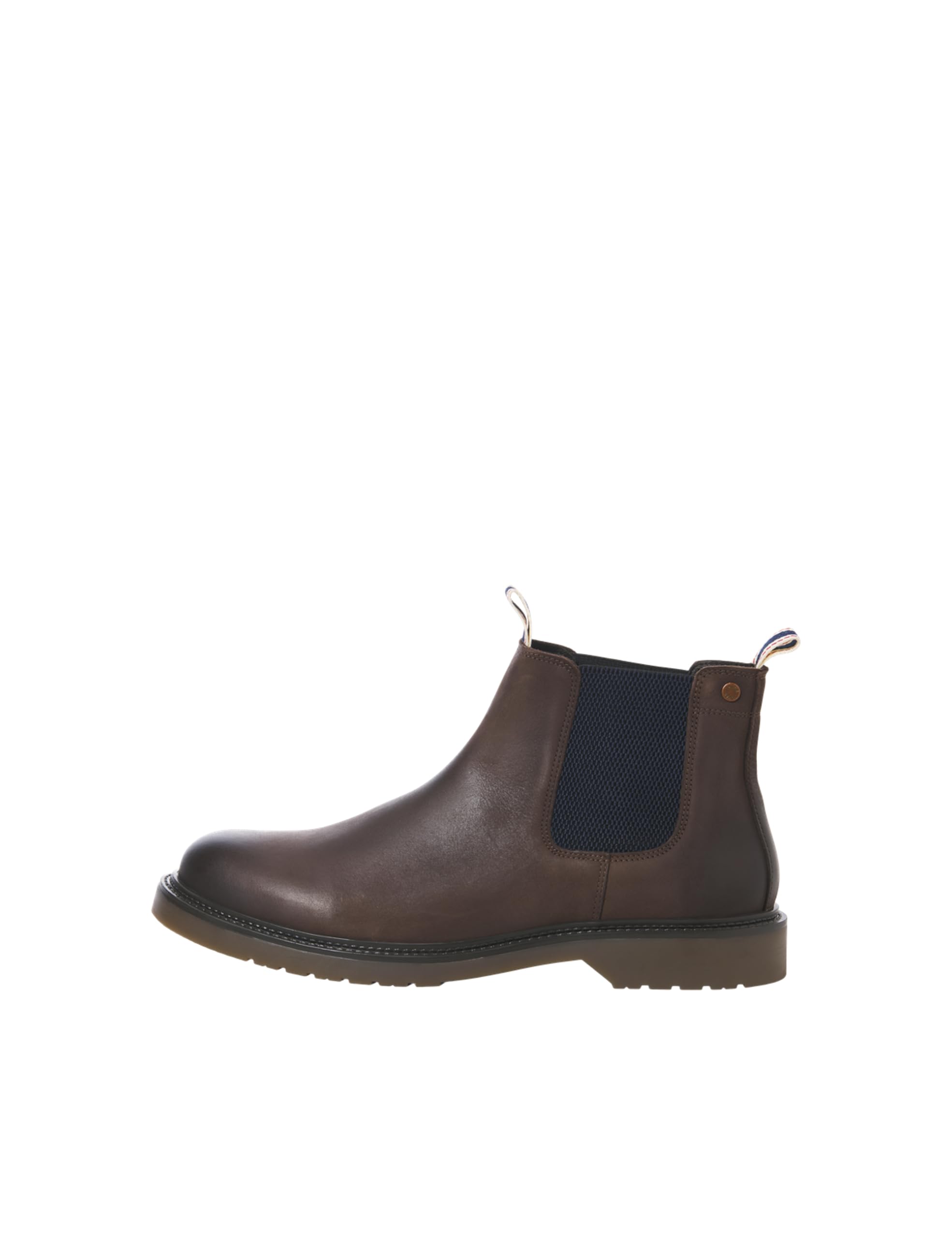 Jack & Jones Homme Jfwleyton Leather Pirate Black Bottes