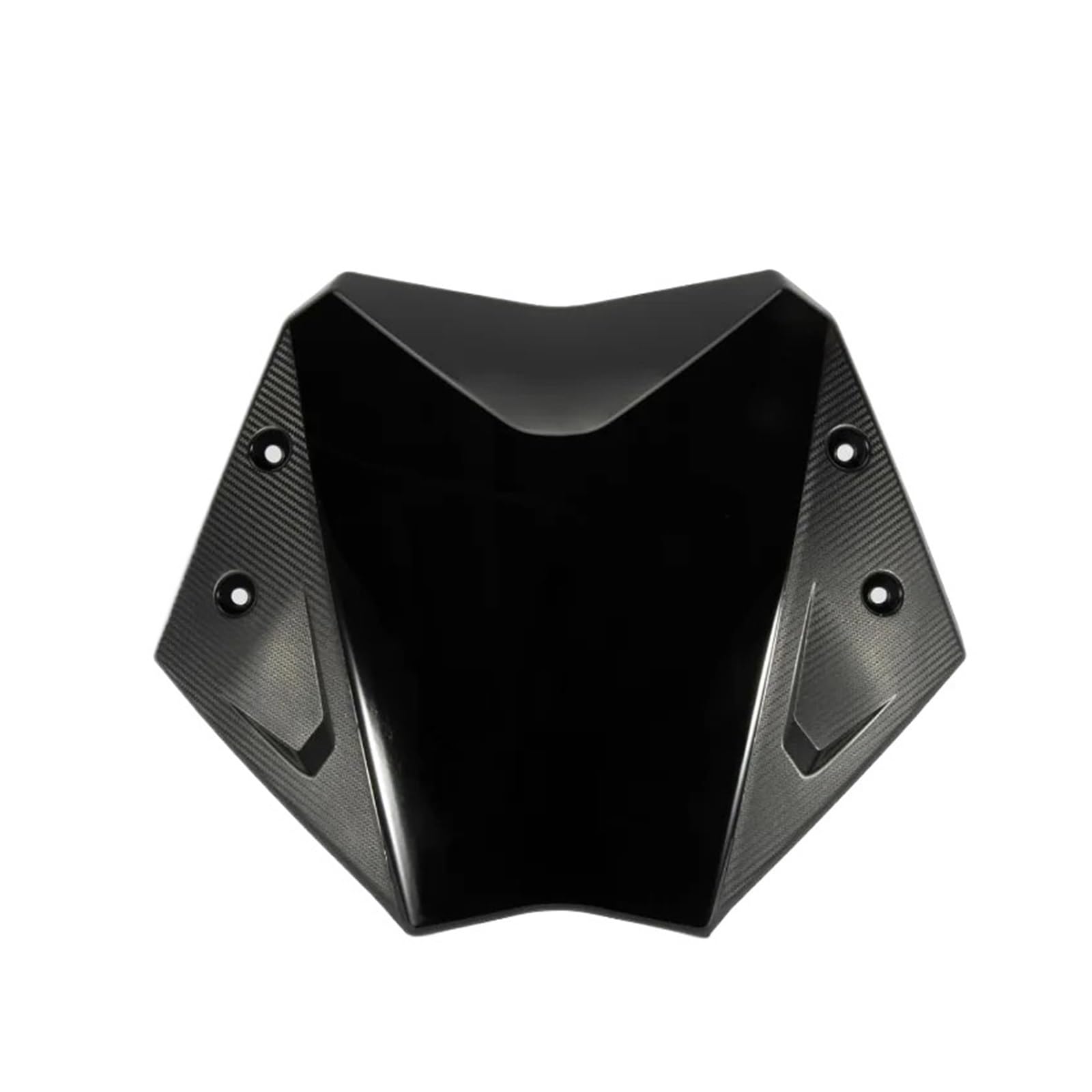 Parabrezza for scooter | Parabrezza for moto Parabrezza Nero Deflettore d'aria Deflettore d'aria(Bright Black)