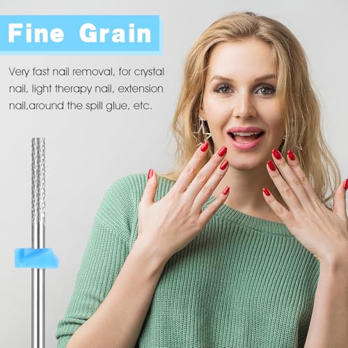 Broca de unha, removedor de cutículas, suprimentos de tecnologia de unhas, brocas giratórias de carb