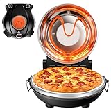 12'' Electric Pizza Oven Pizza Maker with Stone Base, 1200W...