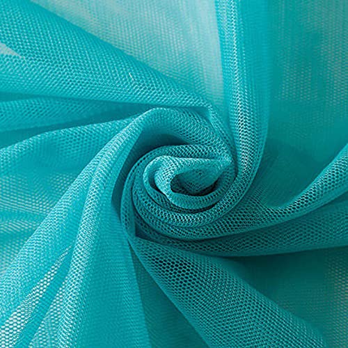 Blausky Tela de tul de 160 cm x 3 m, venta por metros, suave y transparente, tela decorativa de tul, tela de tul, tela decorativa para manualidades, tul, tela para coser para bodas, fiestas, tutú