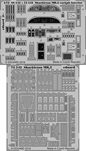 Eduard Photoetch 1:72 Shackleton MR.2 AIR11004 kit de photodécoupe pour maquette
