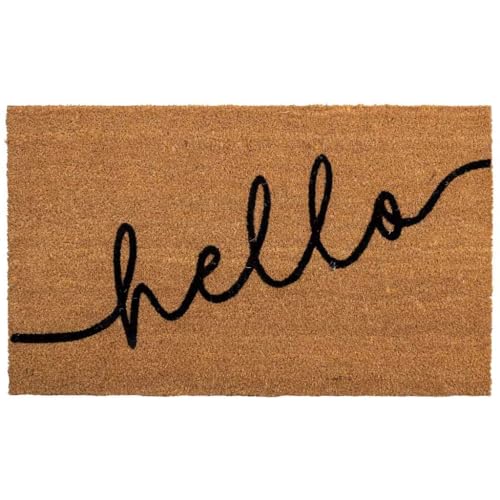 Felpudo De Fibra Marron